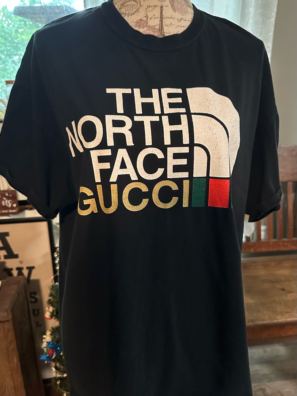 The North Face Black Logo Graphic Tee